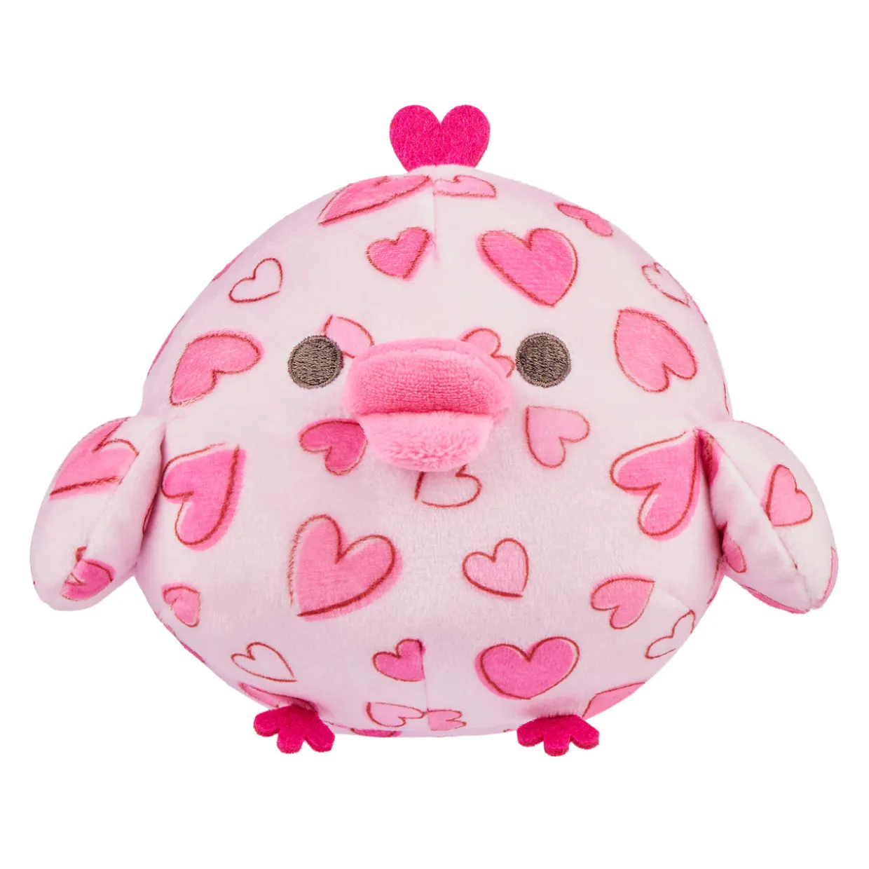 Kiiroitori San-X Original Forever Love Series Plush - Pink/Red
