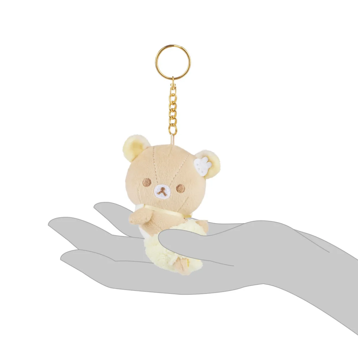 Rilakkuma San-X Original Minna De Usausababy Series Keychain Plush