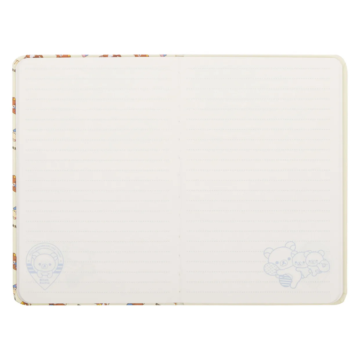 Rilakkuma 20th Anniversary USA Tour A6 Notebook 50 pages - Yellow