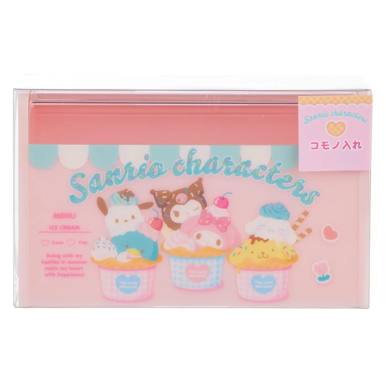 Sanrio Characters Ice Cream Themed Accessory Case